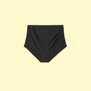 The Maternity Ribbed Classic High Rise Bikini Bottom - Main