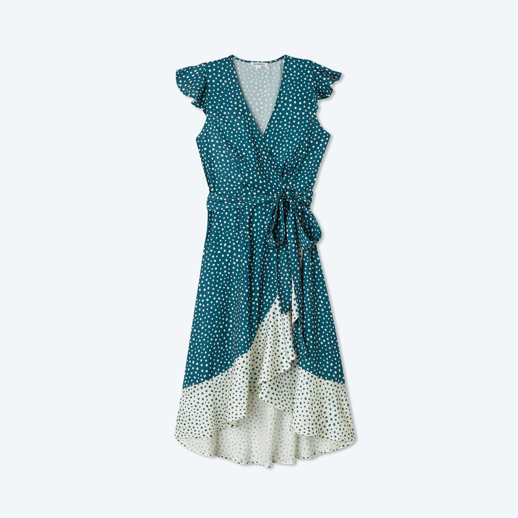 The Beach to Brunch Wrap Dress - Main The Beach to Brunch Wrap Dress - Main