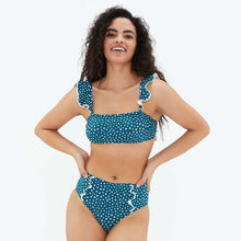 Load image into Gallery viewer, The Ruffle Oasis Bikini Top - Main
