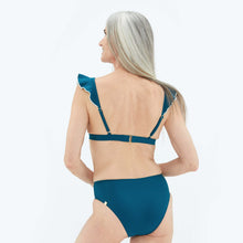 Load image into Gallery viewer, The Ruffle Plunge Bikini Top - Main
