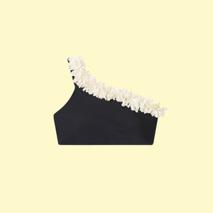 The Confetti Sidestroke Bikini Top - Main